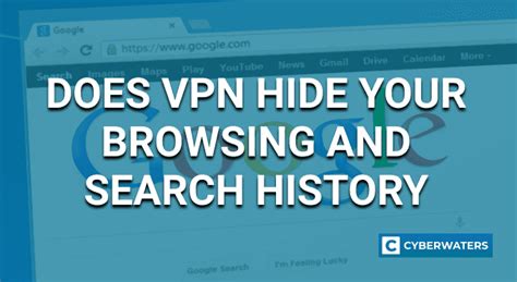 does a vpn hide search history